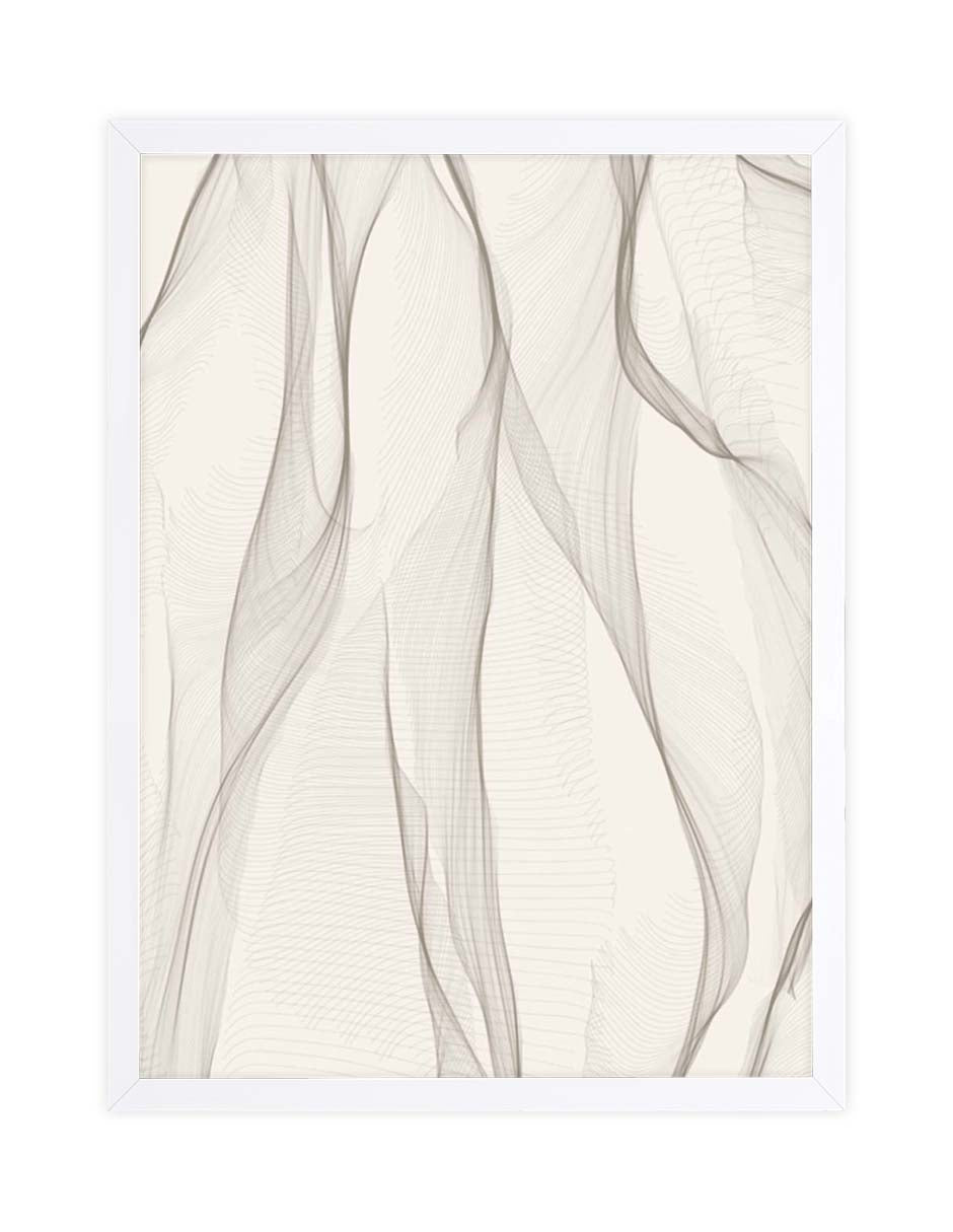 Hilado: cuadro decorativo, vista 3 (blanco)