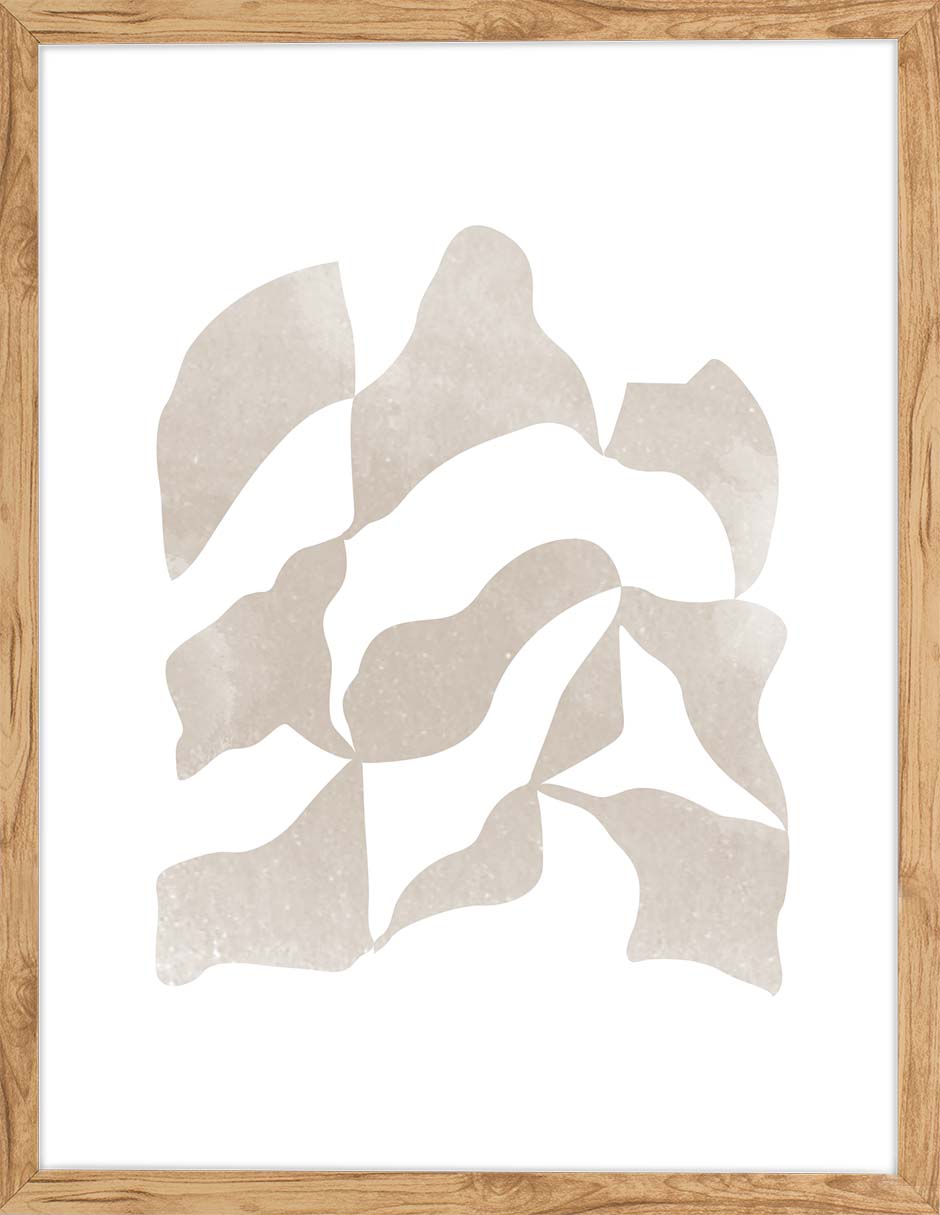 Hojarasca: cuadro decorativo, vista 6 (madera)