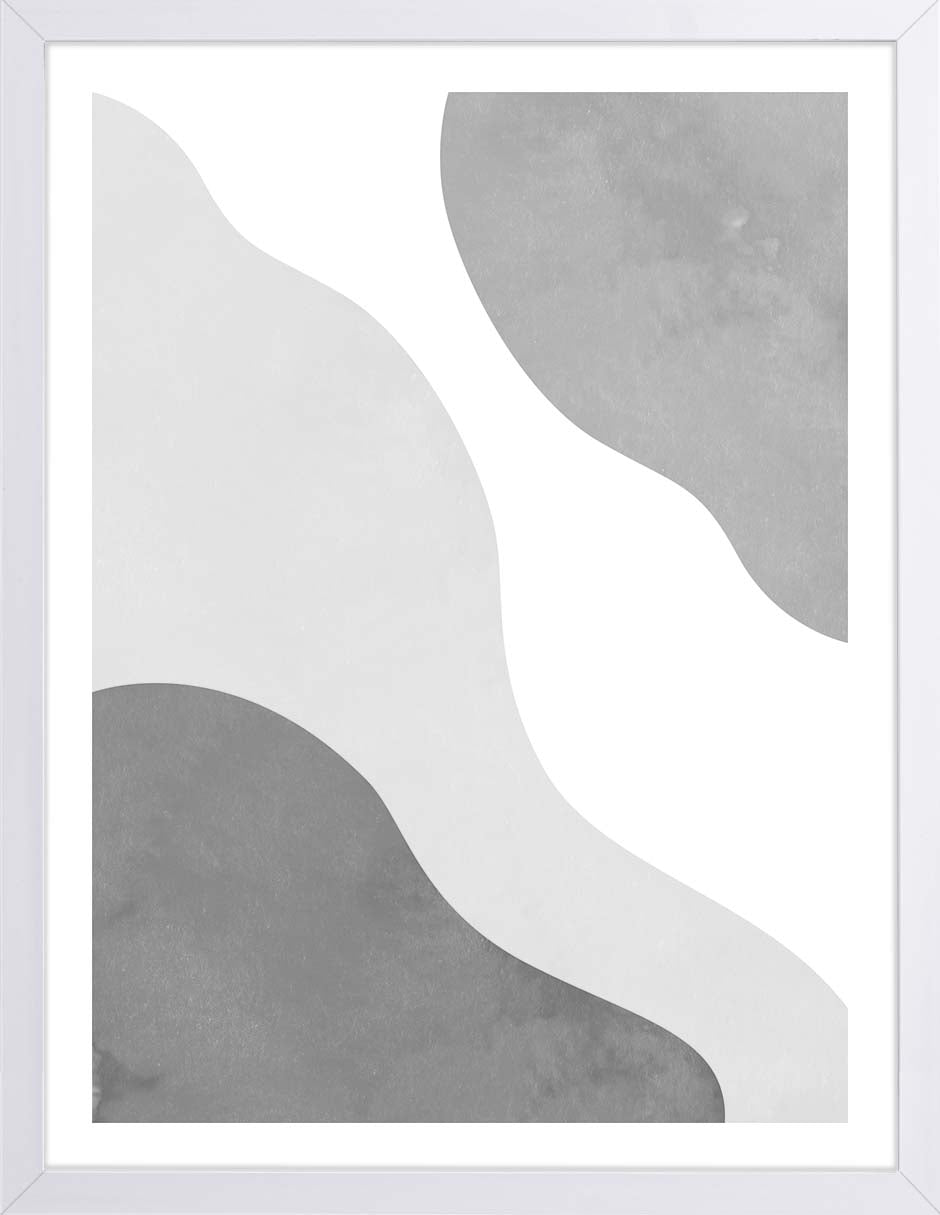 Humo Gris: cuadro decorativo, vista 5 (blanco)