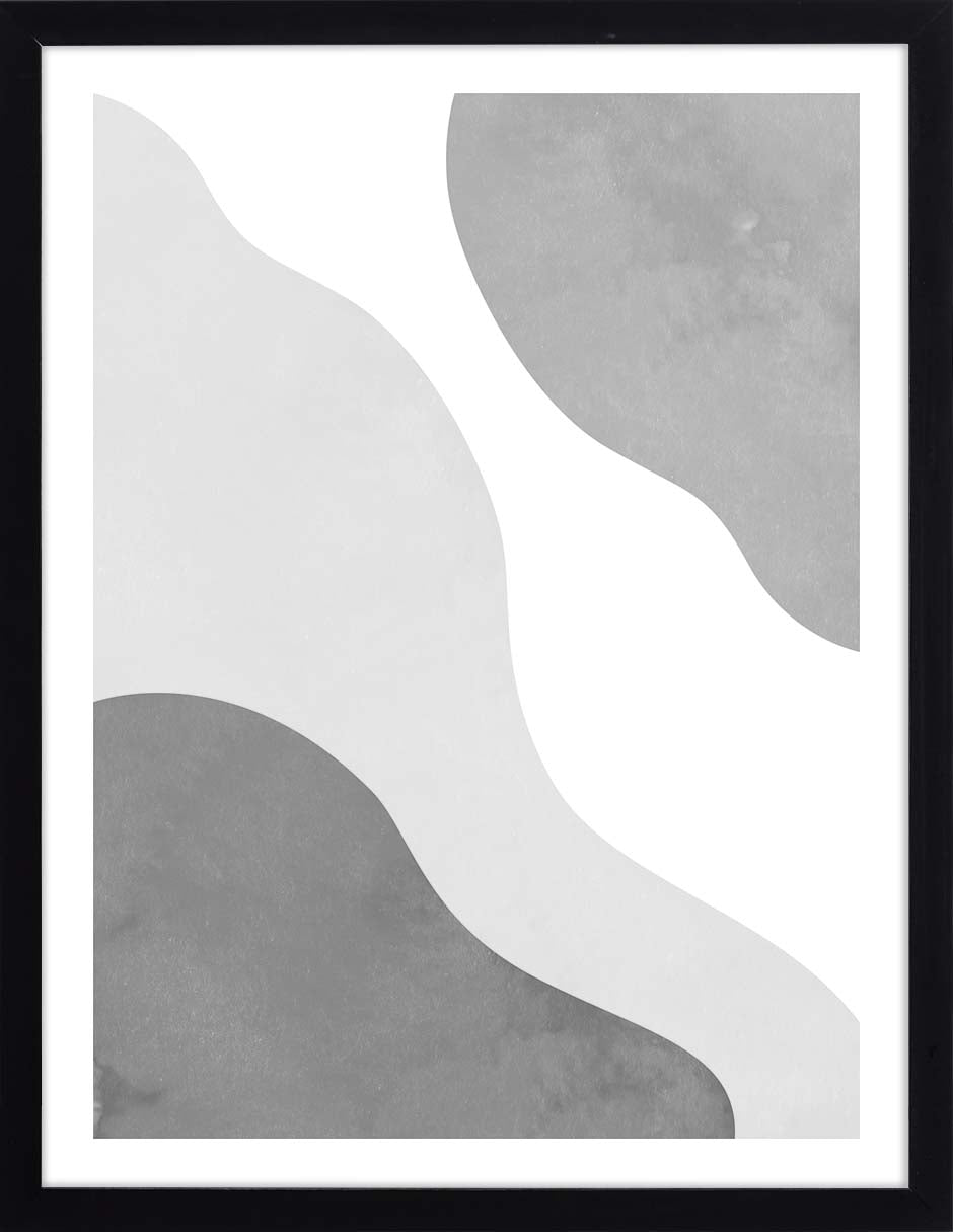 Humo Gris: cuadro decorativo, vista 6 (negro)