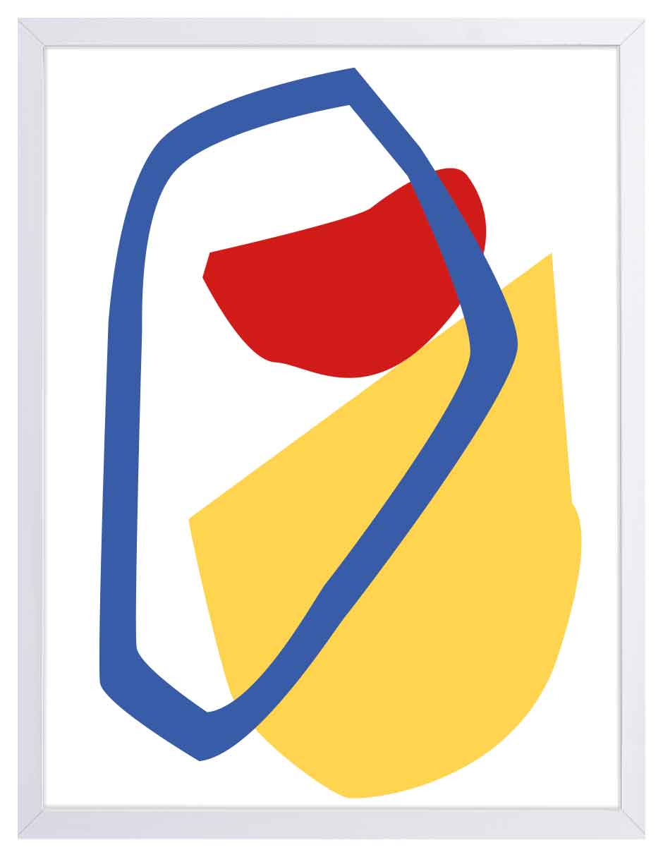Lazo Azul: cuadro decorativo, vista 5 (blanco)