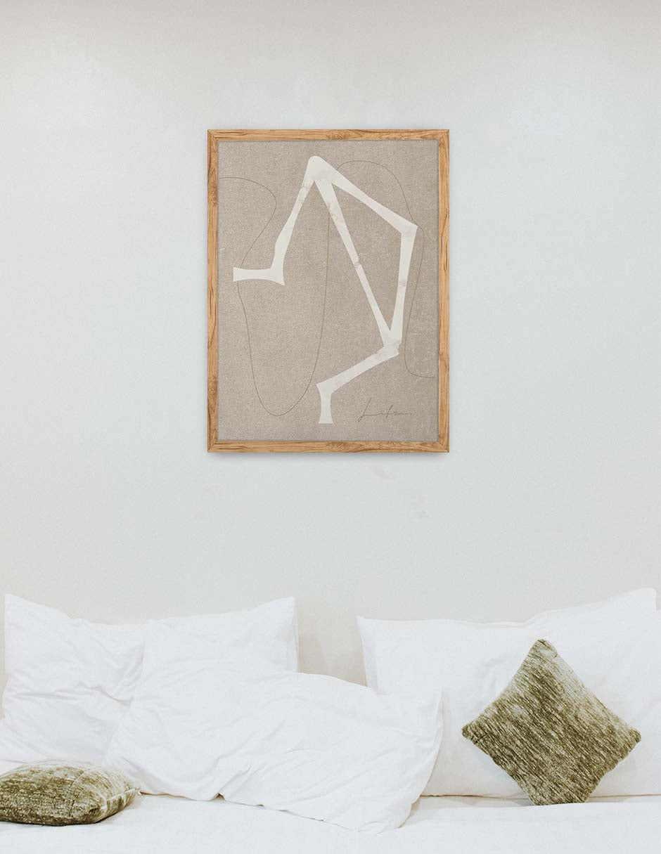 Libra: cuadro decorativo, vista 6 (madera ambiente)