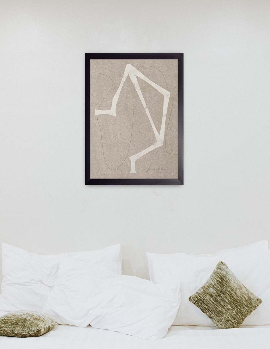 Libra: cuadro decorativo, vista 2 (negro ambiente)