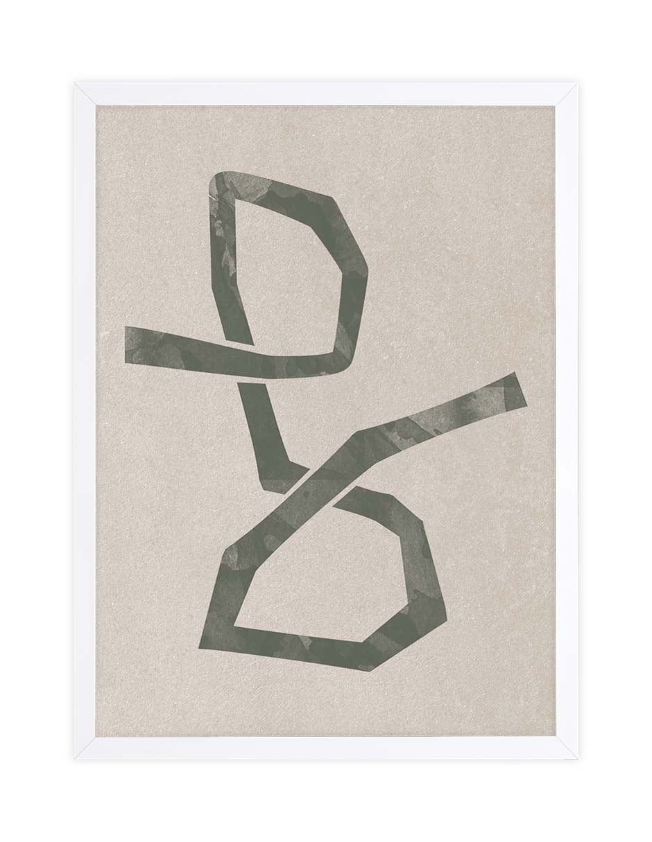 Ligadura: cuadro decorativo, vista 3 (blanco)
