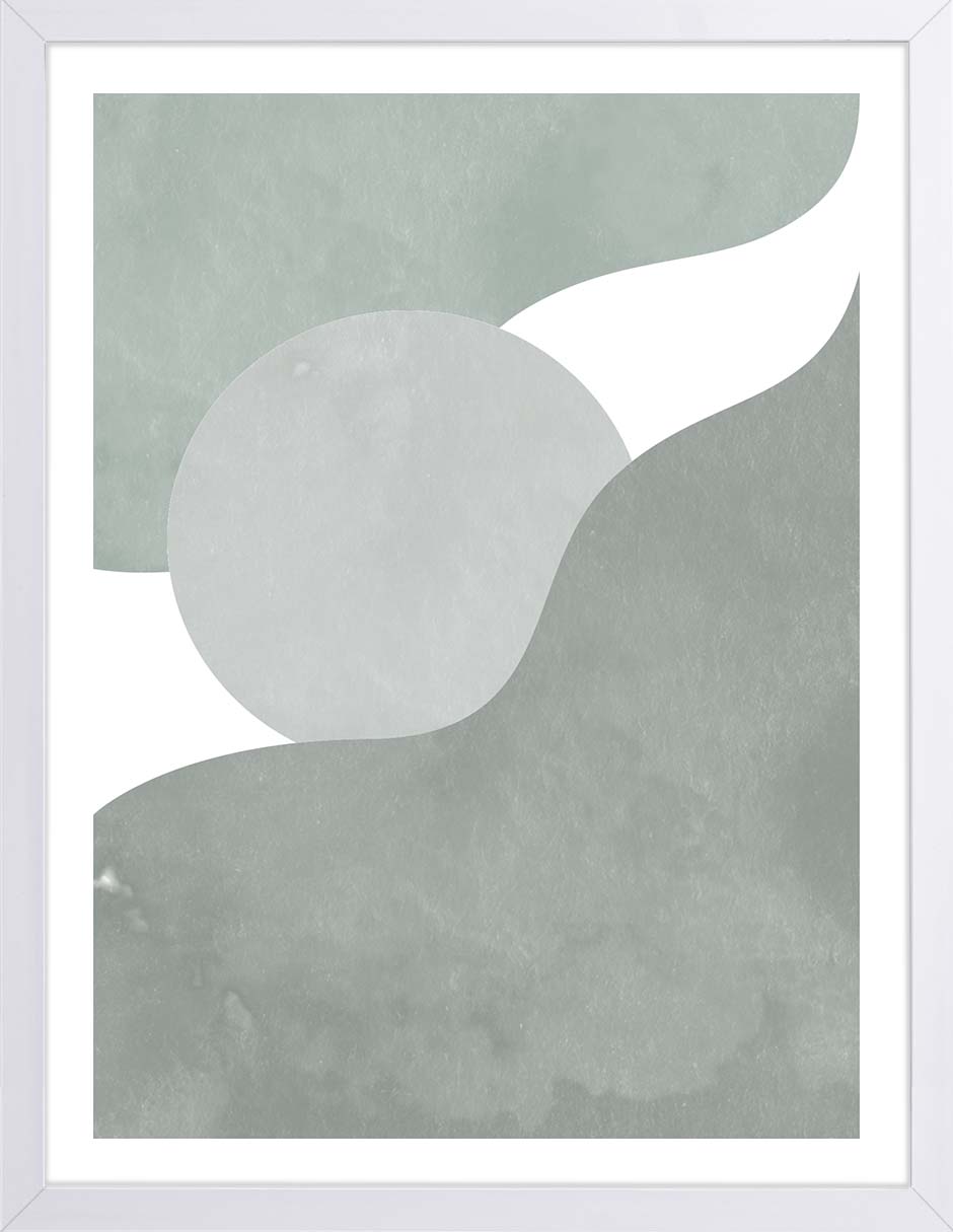 Luna Salvia: cuadro decorativo, vista 5 (blanco)
