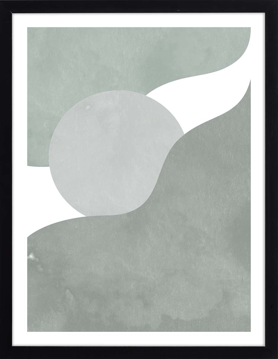 Luna Salvia: cuadro decorativo, vista 6 (negro)