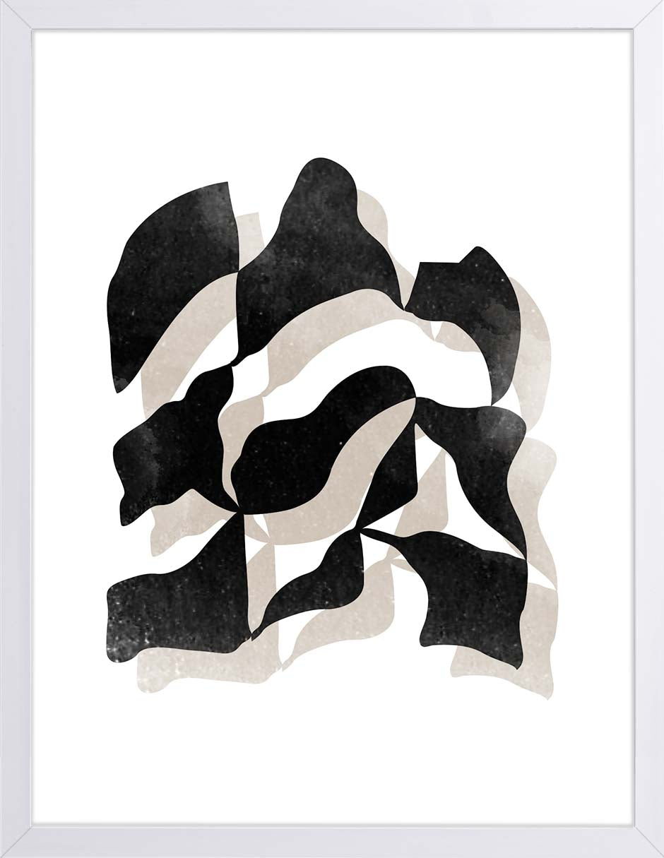 Maleza: cuadro decorativo, vista 5 (blanco)