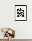 Maleza: cuadro decorativo, vista 2 (negro ambiente)