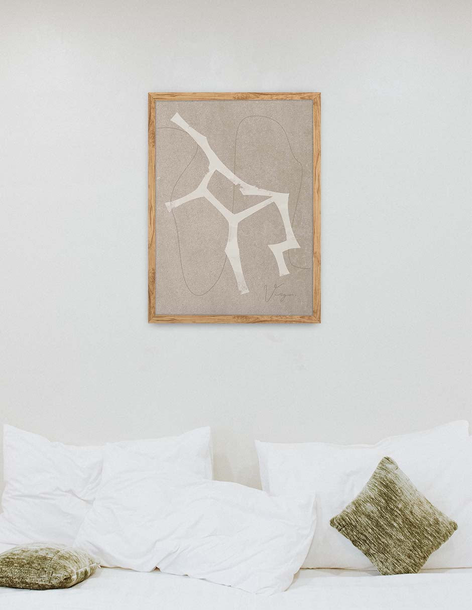 Mapa de Arena: cuadro decorativo, vista 6 (madera ambiente)