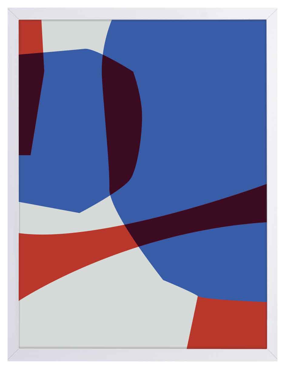 Marejada: cuadro decorativo, vista 5 (blanco)