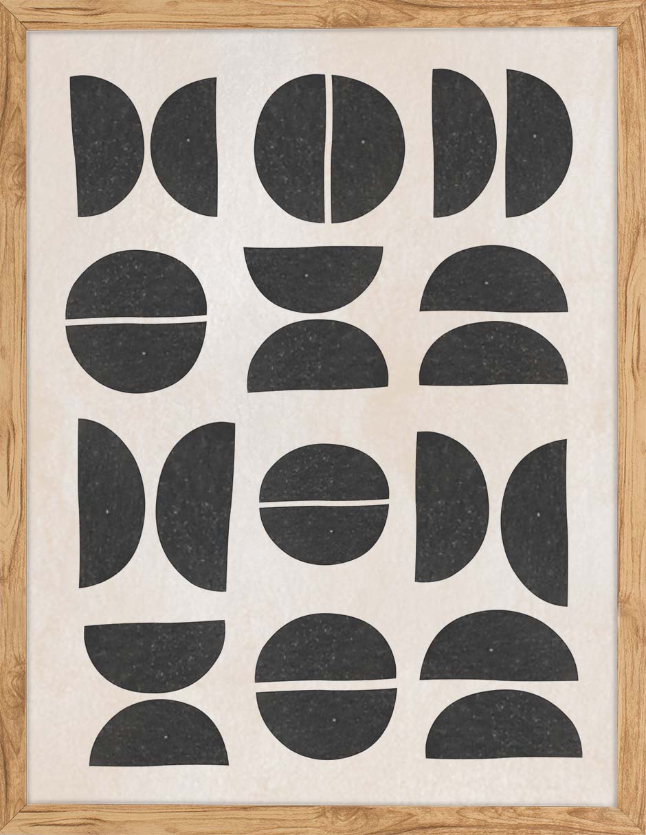 Medias Lunas: cuadro decorativo, vista 6 (madera)