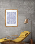 Meridiano: cuadro decorativo, vista 6 (madera ambiente)