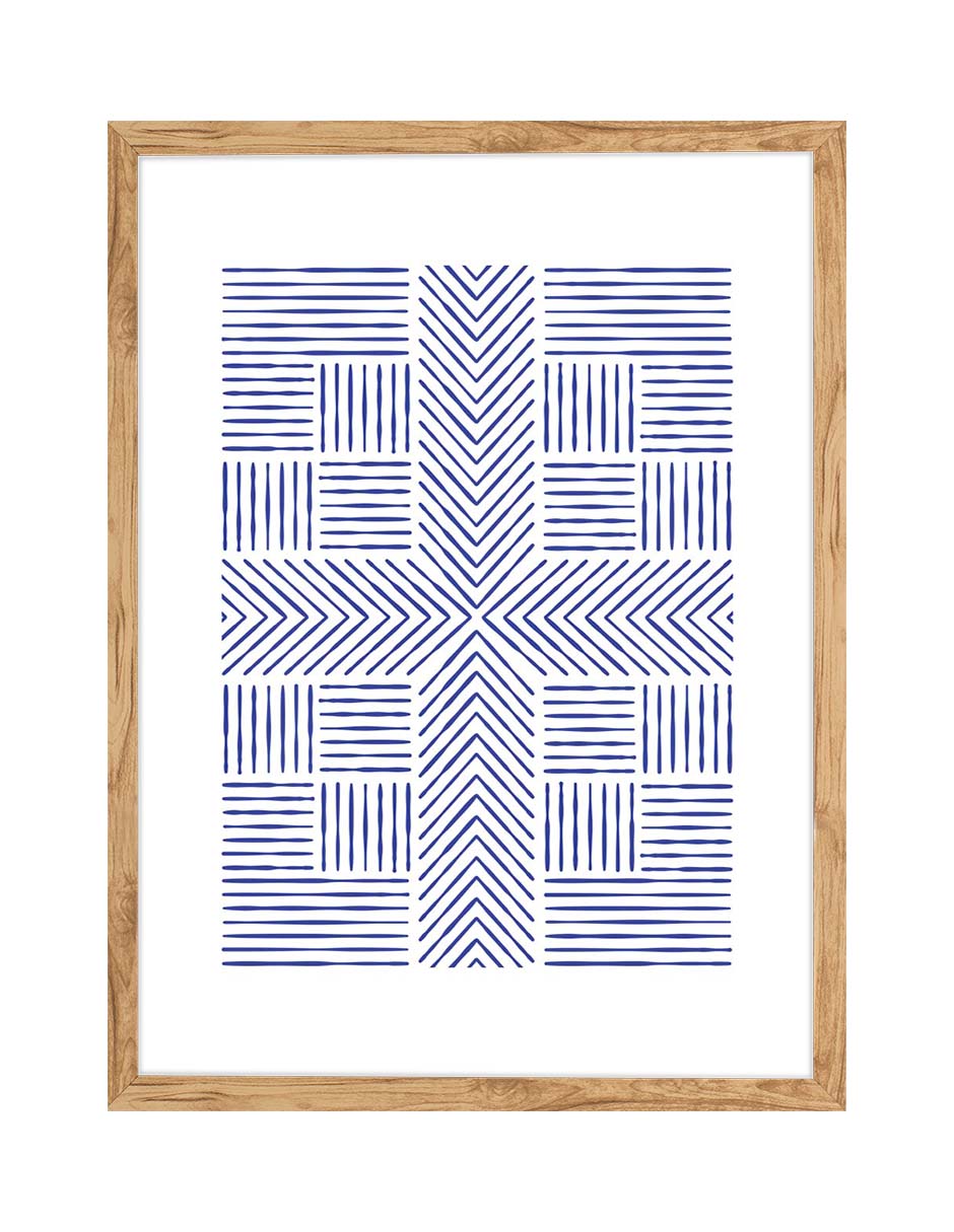 Meridiano: cuadro decorativo, vista 5 (madera)