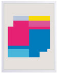 Metrópoli: cuadro decorativo, vista 5 (blanco)