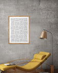 Mimbre: cuadro decorativo, vista 6 (madera ambiente)