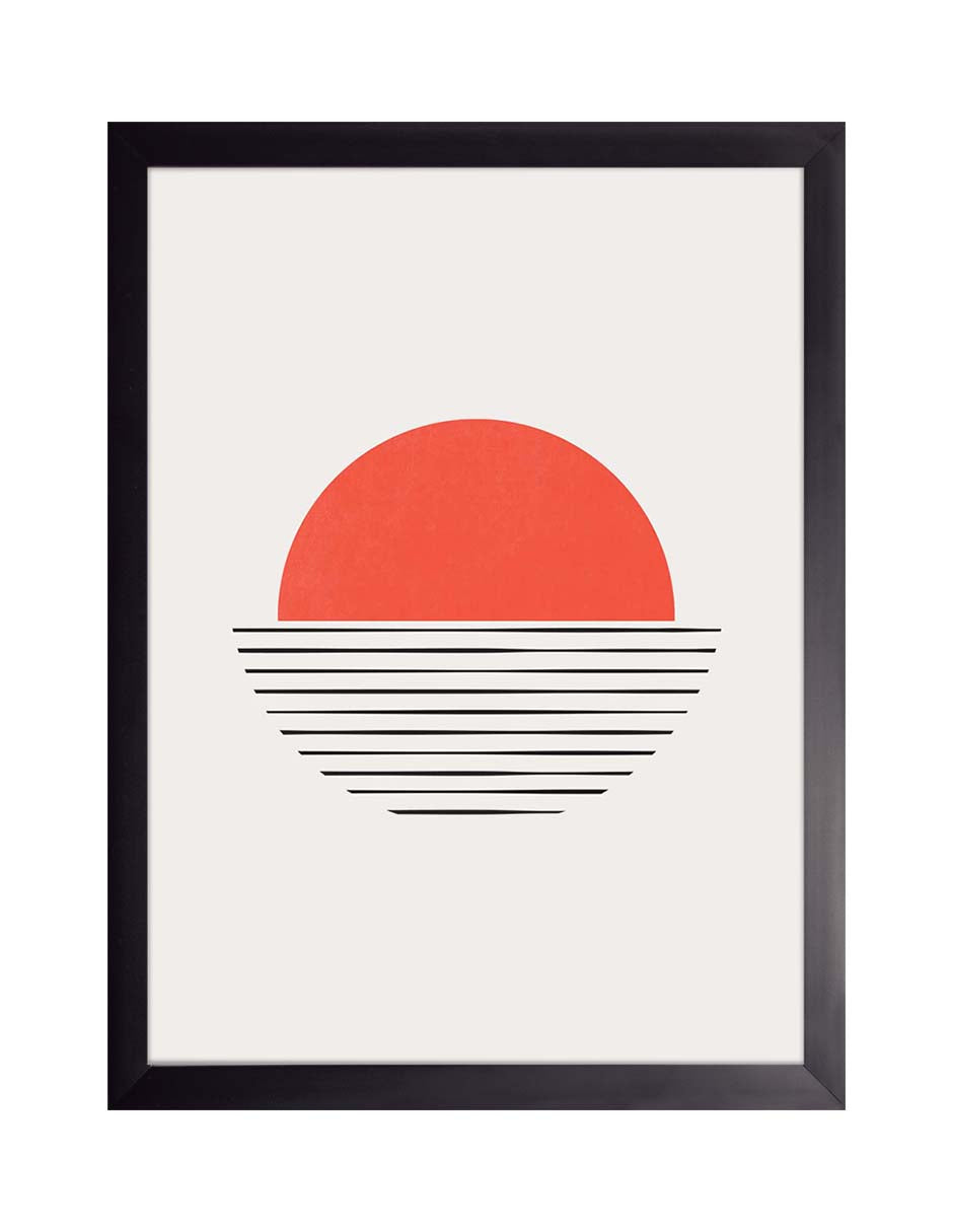 Naciente: cuadro decorativo, vista 5 (negro)