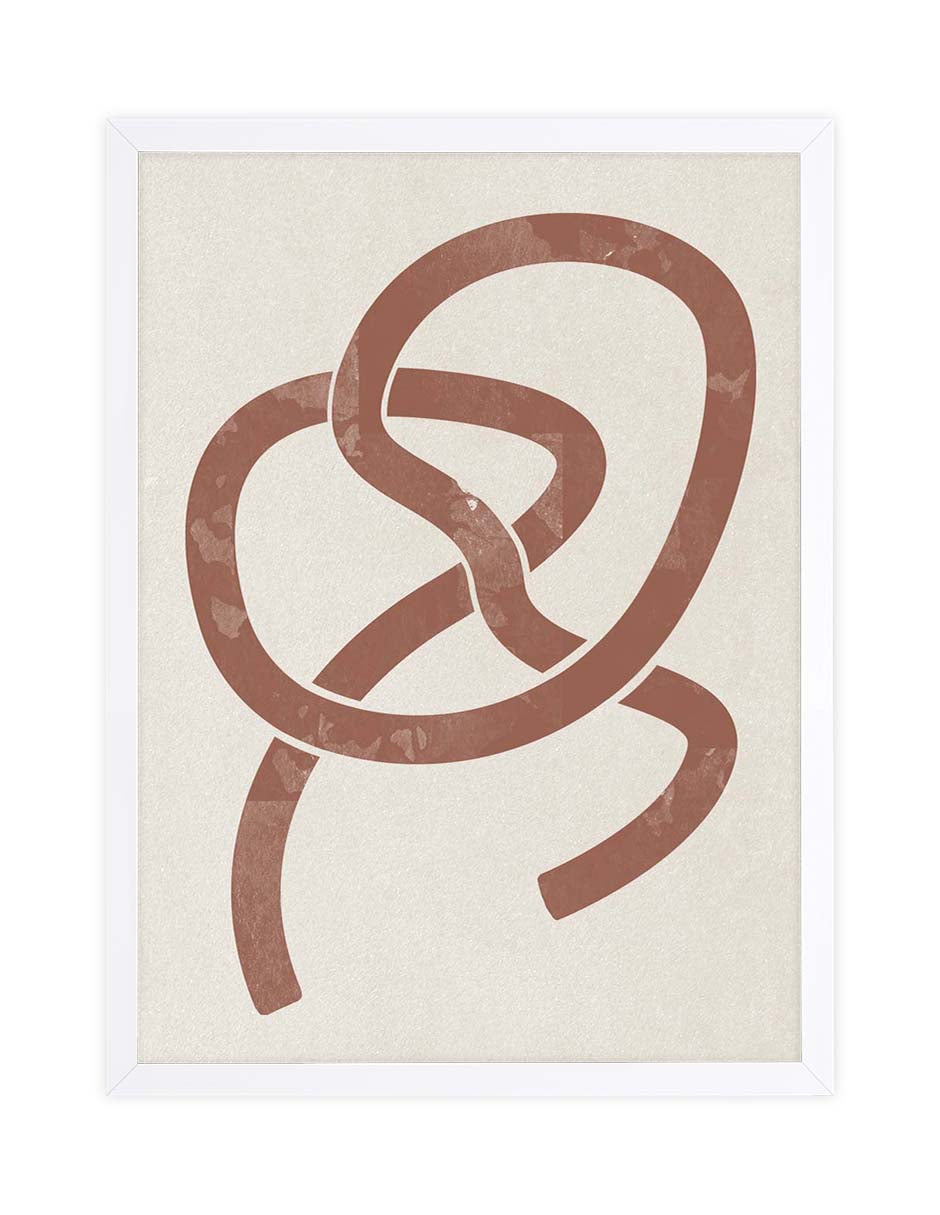 Nudo: cuadro decorativo, vista 3 (blanco)