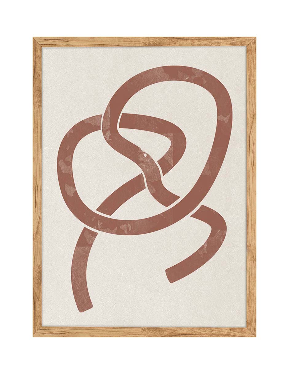 Nudo: cuadro decorativo, vista 5 (madera)