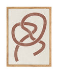 Nudo: cuadro decorativo, vista 5 (madera)