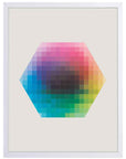 Panal: cuadro decorativo, vista 5 (blanco)