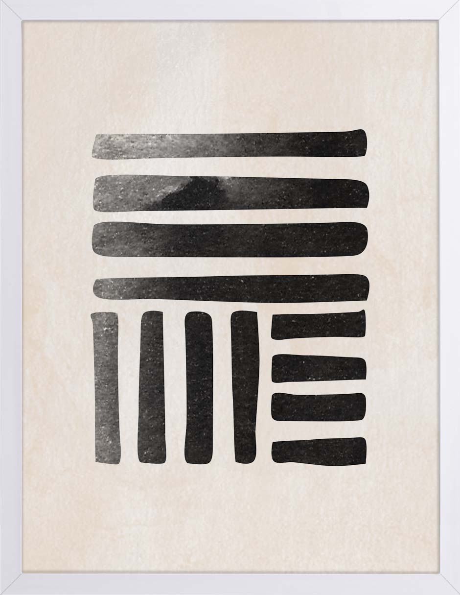 Parrilla: cuadro decorativo, vista 2 (blanco)