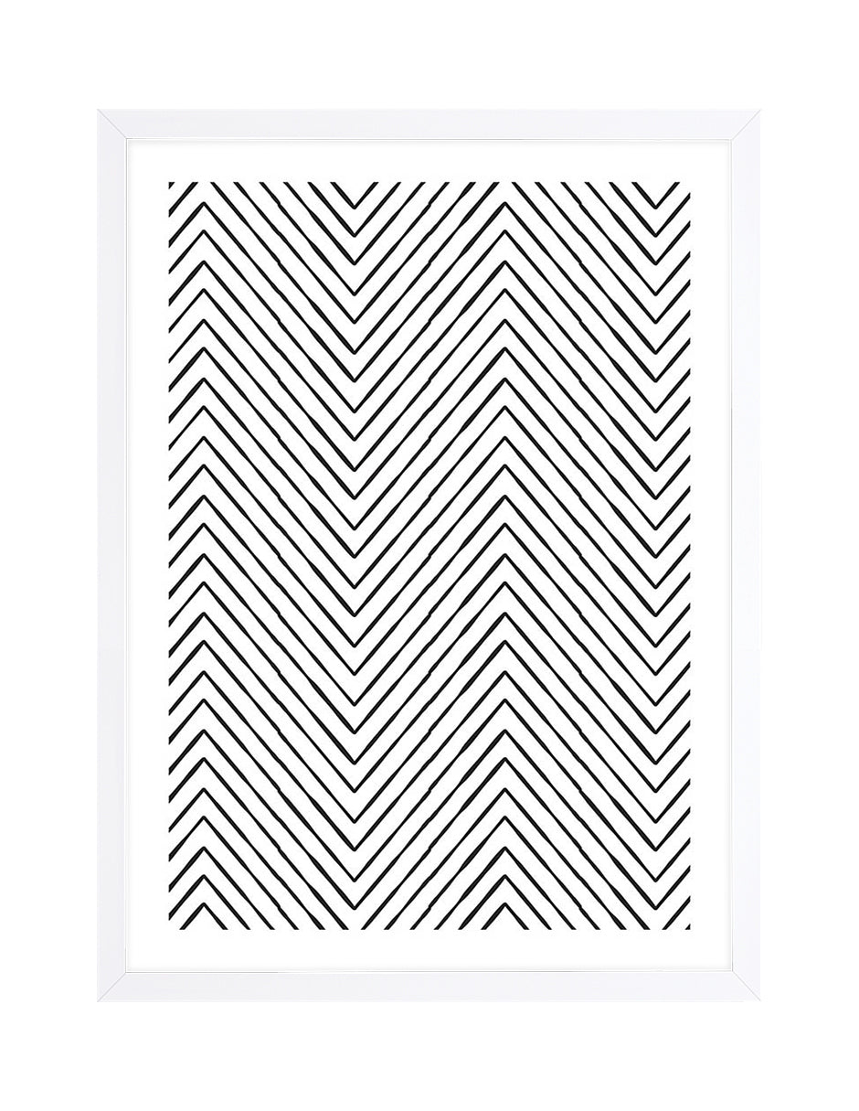 Pespunte: cuadro decorativo, vista 3 (blanco)