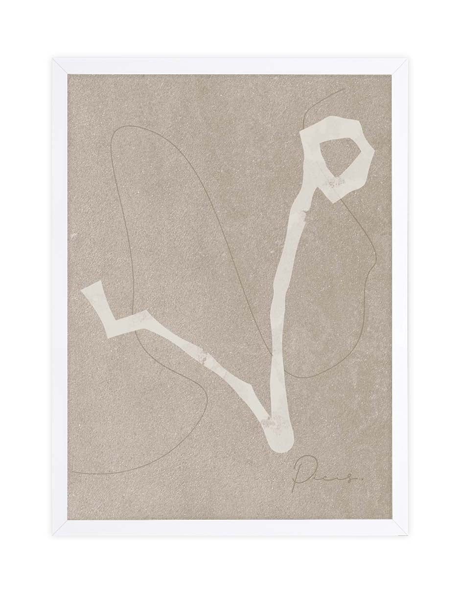 Piscis: cuadro decorativo, vista 3 (blanco)