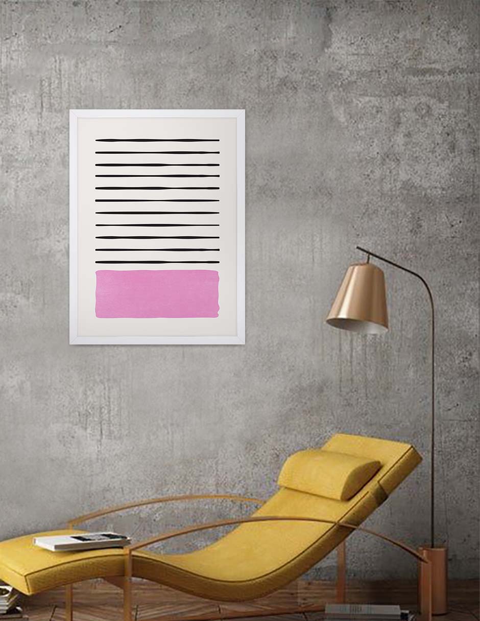 Pitaya: cuadro decorativo, vista 5 (blanco ambiente)