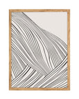 Pliegues: cuadro decorativo, vista 3 (madera)