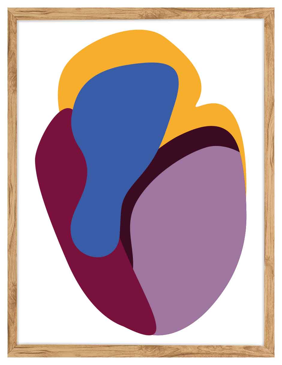 Pomelo: cuadro decorativo, vista 6 (madera)