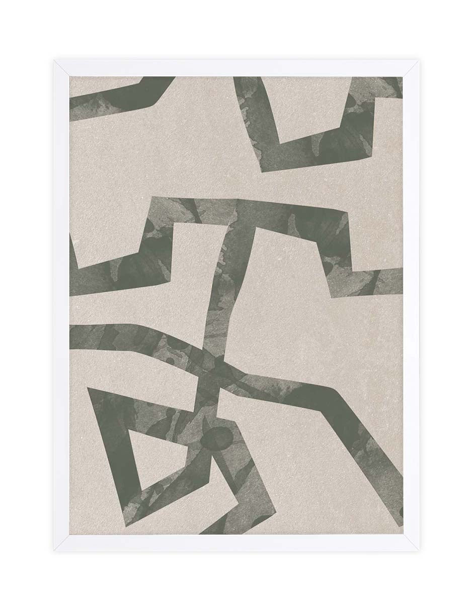Quiebre: cuadro decorativo, vista 3 (blanco)