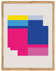 Rascacielos: cuadro decorativo, vista 6 (madera)