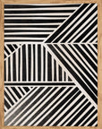 Rayado: cuadro decorativo, vista 5 (madera)
