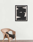 Recorte: cuadro decorativo, vista 2 (negro ambiente)