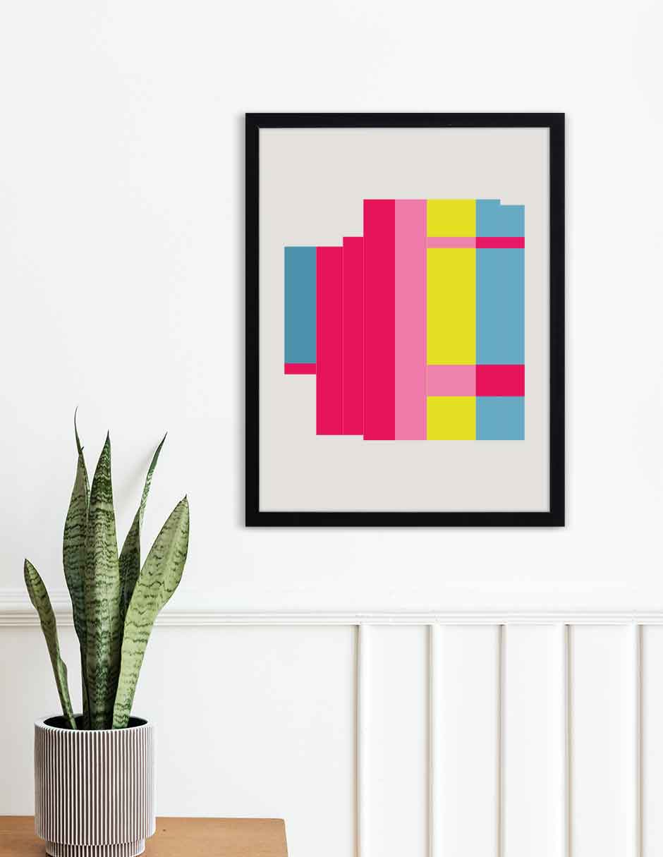Registro: cuadro decorativo, vista 2 (negro ambiente)