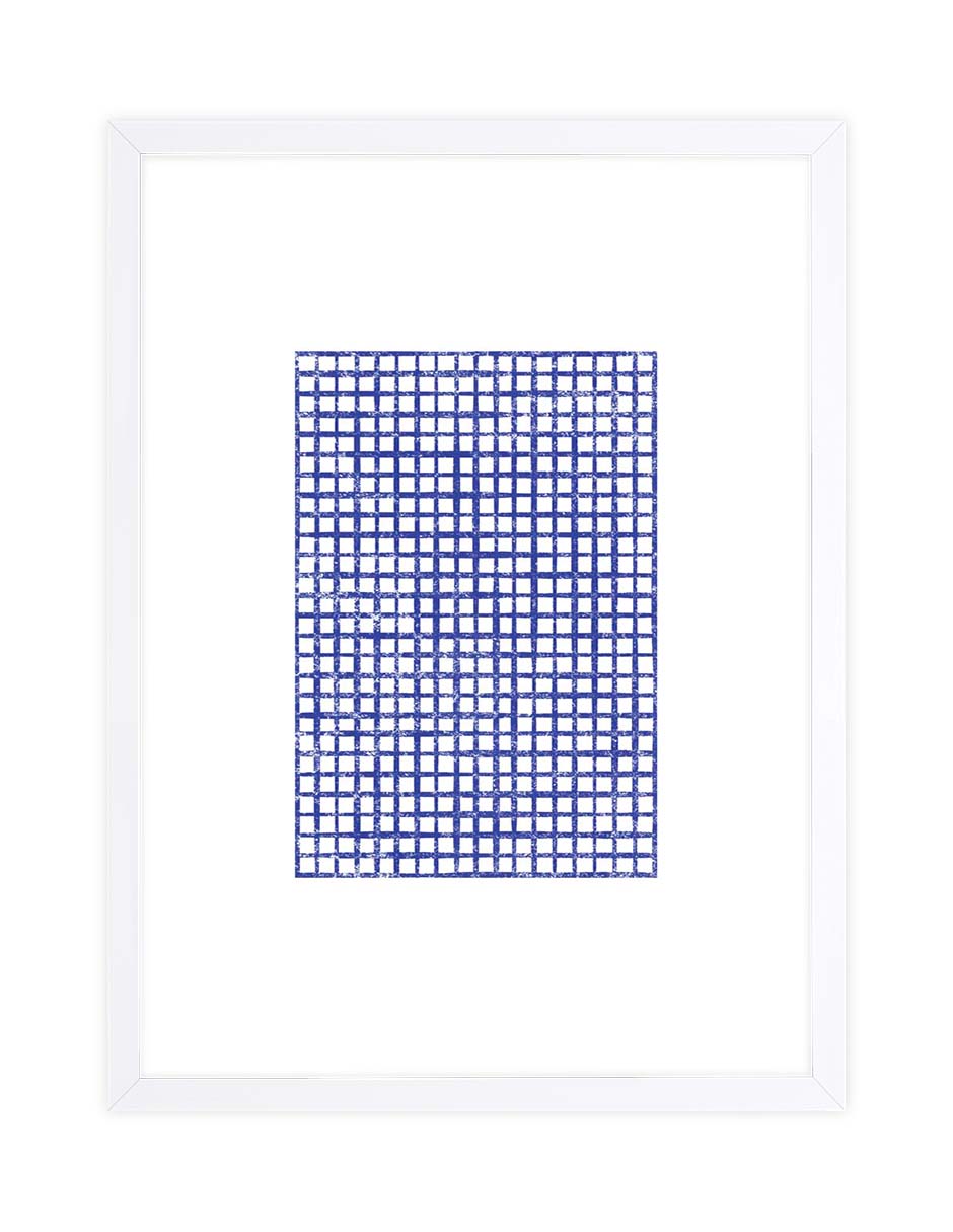 Rejilla: cuadro decorativo, vista 3 (blanco)