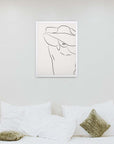 Resguardo: cuadro decorativo, vista 6 (blanco render)