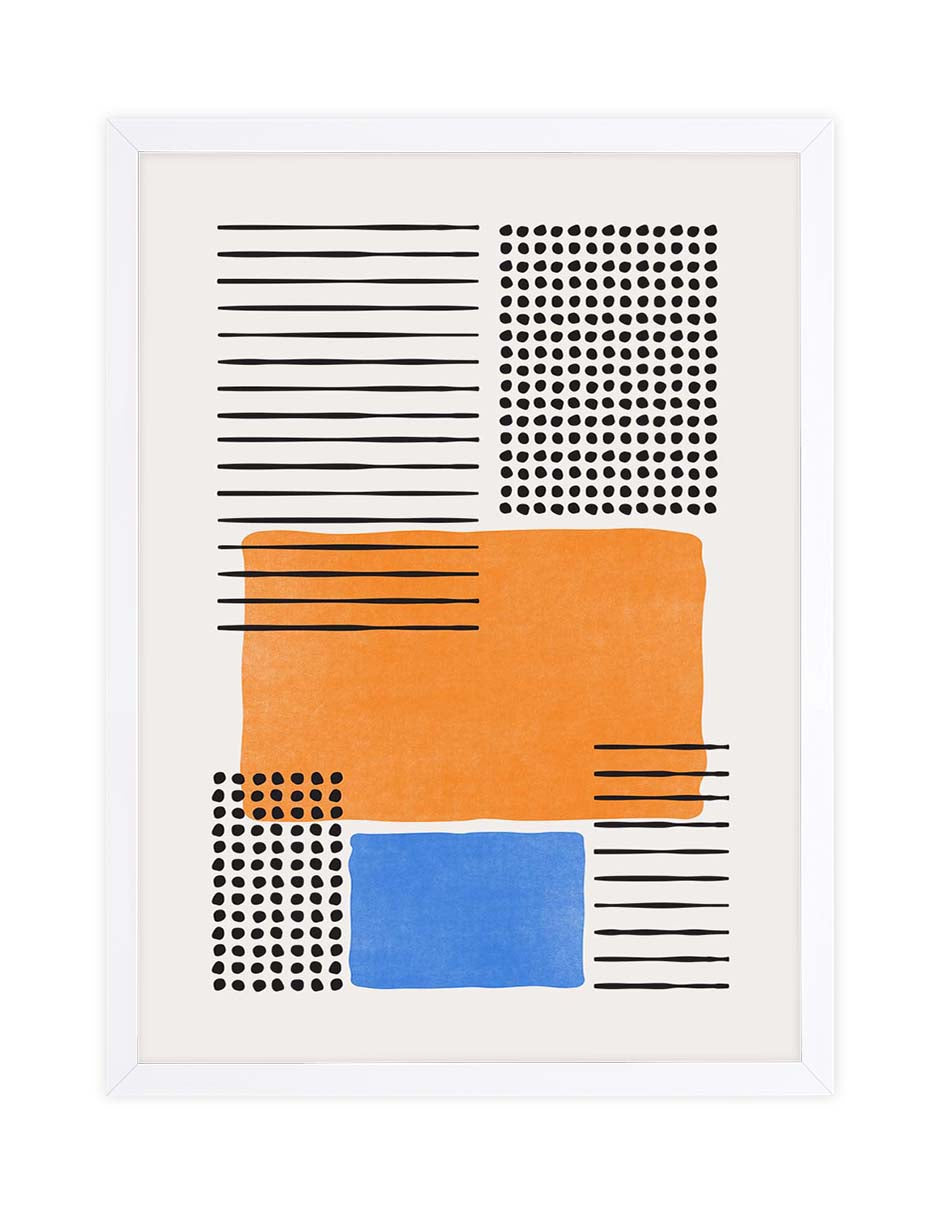 Retícula Viva: cuadro decorativo, vista 3 (blanco)