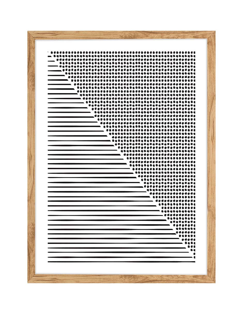 Ritmo: cuadro decorativo, vista 5 (madera)