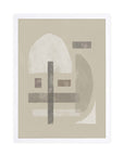 Rotonda: cuadro decorativo, vista 3 (blanco)