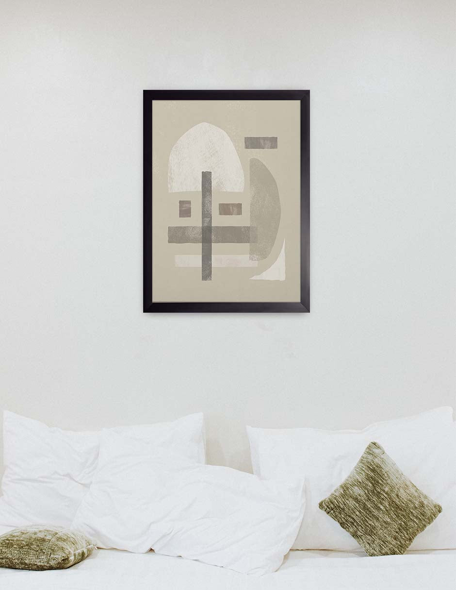Rotonda: cuadro decorativo, vista 2 (negro ambiente)