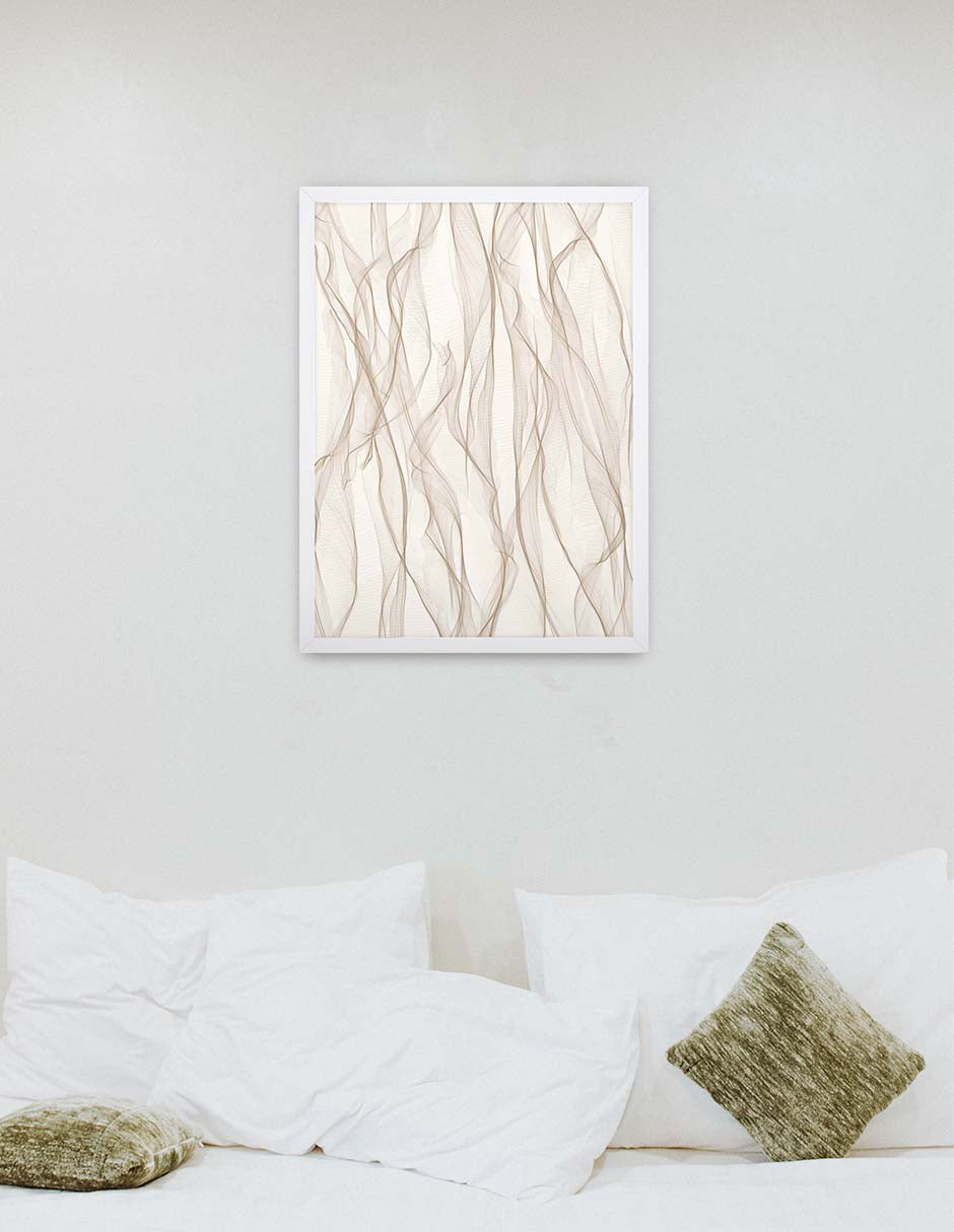 Seda: cuadro decorativo, vista 4 (blanco ambiente)