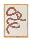Serpenteo: cuadro decorativo, vista 5 (madera)