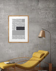 Tablilla: cuadro decorativo, vista 6 (madera ambiente)