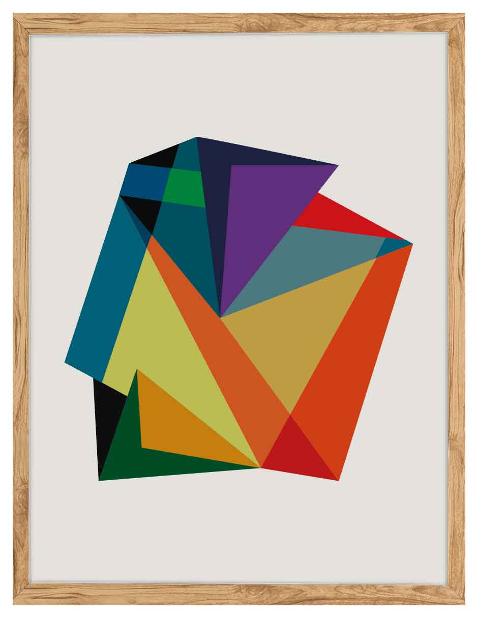 Topacio: cuadro decorativo, vista 6 (madera)