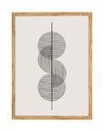 Trilogía: cuadro decorativo, vista 3 (madera)