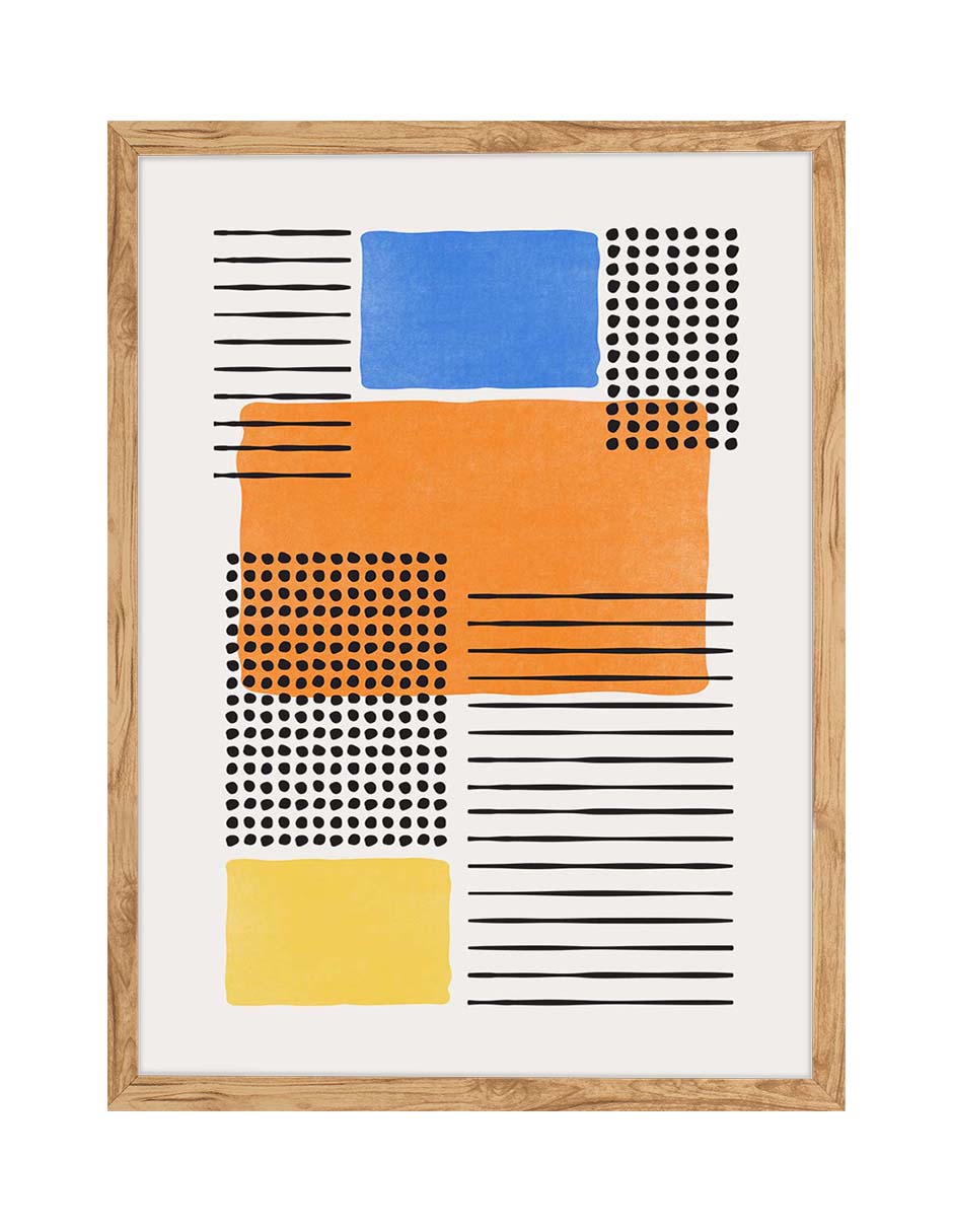 Verano Naranja: cuadro decorativo, vista 5 (madera)