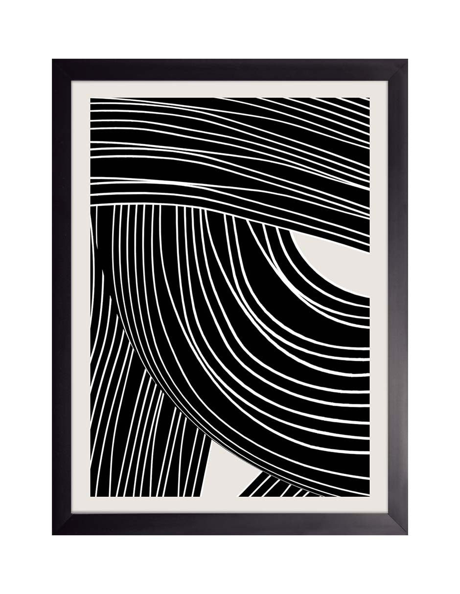 Vorágine: cuadro decorativo, vista 5 (negro)