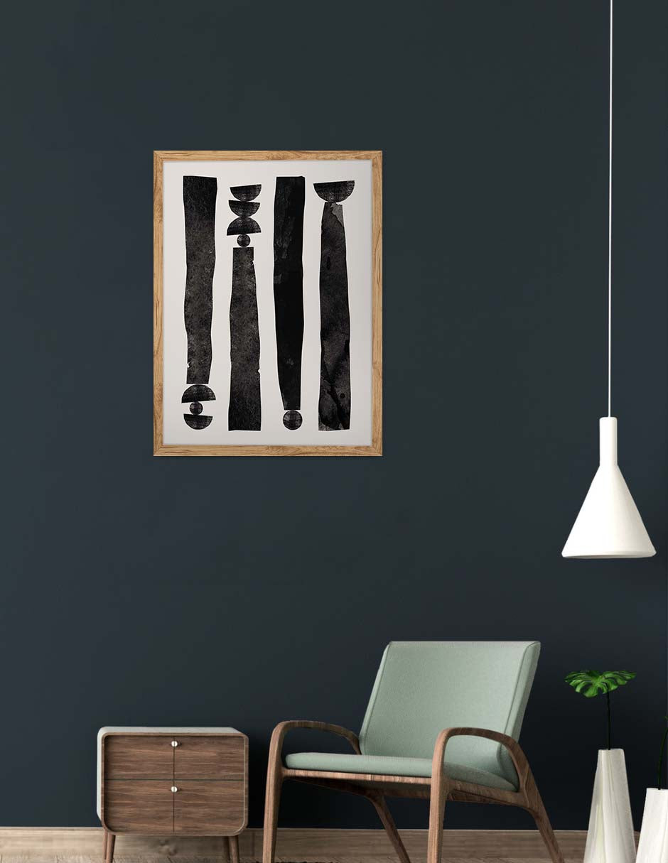 Ábaco: cuadro decorativo, vista 9 (madera render)