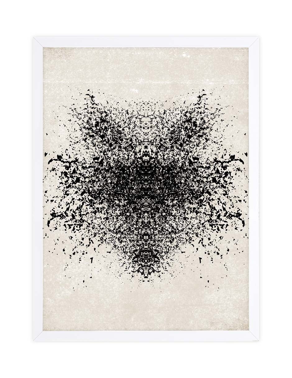 Alas Oscuras: cuadro decorativo, vista 4 (blanco render)